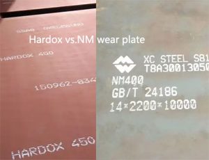 hardox vs china nm wear plate comparison
