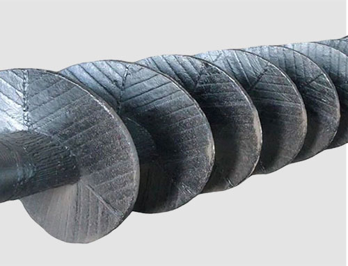 hardfacing screw flights