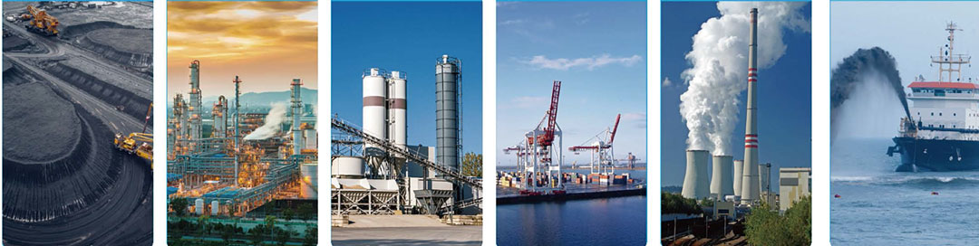 heavy industries mining, cement, and steel manufacturing